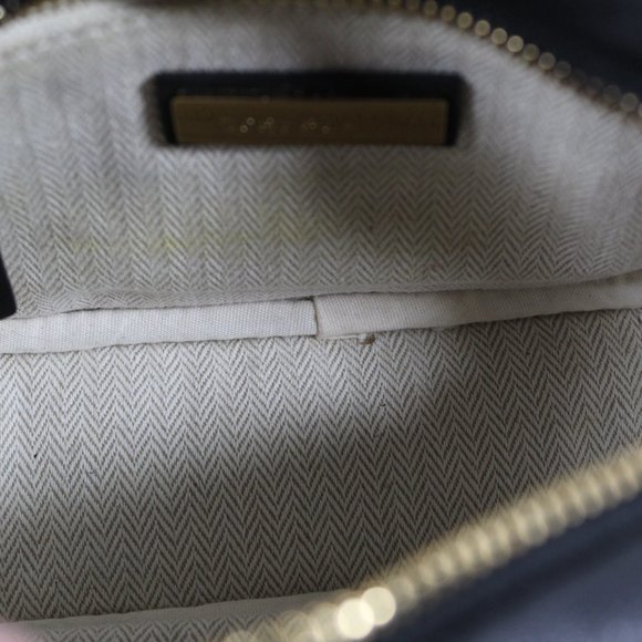 Tory Burch Women's Kira Chevron Small Camera Bag - Black - Picture 7 of 9